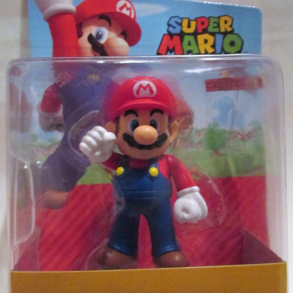 Super Mario Bros 2.5" Figurine Fist In The Air 3+